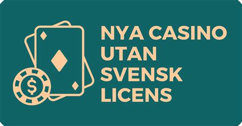 nya casino utan svensk licens - bästa casinon utan licens